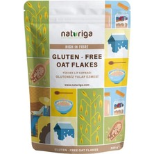 Naturiga Glutensiz Yulaf Ezmesi 300 gr Yüksek Lif Kaynağı Sade Ürün İçeriği ile Sağlıklı Atıştırmalık