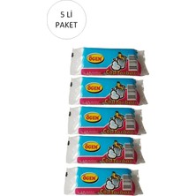Hobilinka Küçük Boy Çöp Torbası 40 x 50 cm 40 Lı Rulo x 5 Paket = 200 Adet (Şeffaf)