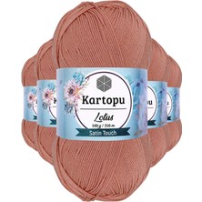 Hobilinka 5 Adet Lotus Bikini Büstiyer Bluz Örgü Ipi  K103 Pişmiş Ayva