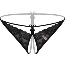 Hobilinka Özel Bölgesi Açık Siyah Fantazi Iç Giyim String