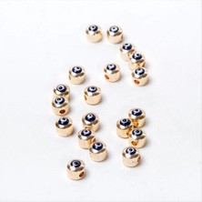 Hobilinka Delikli Nazar Boncuklu Metal Ara Aparat