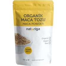 Naturiga 100 GR Organik Maca Tozu Vegan ve Doğal İçerikli Enerji Artırıcı Süper Gıda