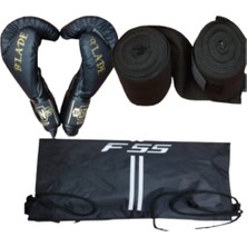 Feyza Design Boks Eldiveni ve Bandajı Seti Çanta ile Hafif ve Dayanıklı