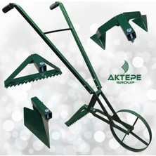 Aktepe Group Çapa Arabası Manuel Çapa Aleti  Çapamatik Ot Kesme Karık Açma Çapalama Ot Yolma