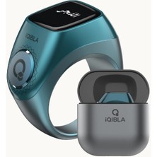 Iqıbla Zikr Ring Flex Pro Zikir Sayacı ve Namaz Saati Hatırlatıcı Kıble Yön Bulucu