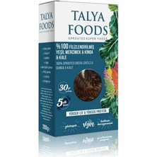 Talya Foods Filizlenmiş Yeşil Mercimek Kinoa Makarnası 200gr