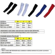 Feyza Design Profesyonel Kırmızı Basketbol ve Voleybol Kolluğu - Tek Adet