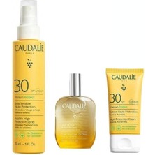 Caudalie Güneş Yaz Seti Cream+Sprey+Huile