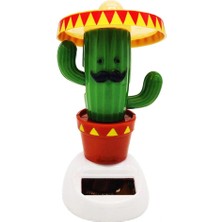 Hobilinka Solar Enerjili Dans Eden Şapkalı Kaktüs