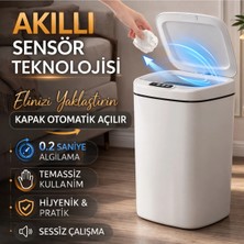 Moresun Buğz Sensörlü Çöp Kovası Otomatik Kapak Temassız
