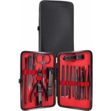 Hobilinka 17 Parça Manikür Pedikür Seti El Ayak Bakım Seti Tırnak Makası Törpü