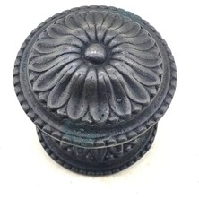 Hobilinka Antika Tarz Dekoratif Pirinç Papatya Kapı Babası - 73MM, Oksit