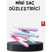 Hobilinka Seyahat Tipi Mini Saç Düzleştirici – Seramik Kaplama, Hızlı Isınma, Kompakt Tasarım