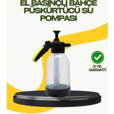 Hobilinka Manuel Basınçlı Köpük Püskürtücü Ayarlanabilir Nozullu 2 Litre Araba Yıkama