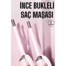 Hobilinka Saç Maşası 10MM Ince Bukle Taşınabilir Saç Kıvırma Çubuğu