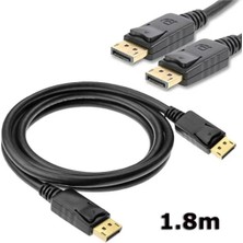 Plentiful Displayport To Displayport Kablosu Dp To Dp Bağlantı Kablosu 1.8m