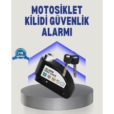 Hobilinka Disk Fren Kilidi Alarmlı Anti Hırsızlık Motosiklet Scooter Bisiklet