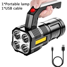 Hobilinka El Feneri USB Şarjlı (4887)