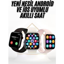 Hobilinka Akıllı Saat Uyku ve Sağlık Takibi Arama Cevaplama 44 mm Amoled Ekran
