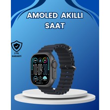 Hobilinka Amoled Ultra Akıllı Saat 15 Gün Batarya Güçlü Ekran