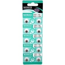Hobilinka Ag3 Saat Pili - Düğme Pil 10LU Paket LR41/192 1.55V
