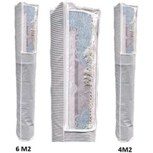 Hobilinka Halı Hurcu Pencereli Halı Hurcu 6 M2 ve 4m2 Ikili Set