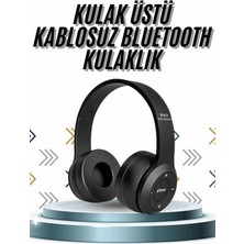 Hobilinka Kulak Üstü Bluetooth Kulaklık Yüksek Ses Kaliteli Ayarlanabilir