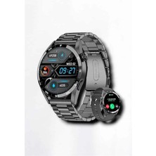 Hobilinka Suya Dayanıklı Dokunmatik Akıllı Saat Bluetooth 5.0, Sesli Asistan ve Sağlık Takibi