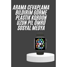 Hobilinka Akıllı Saat Çok Fonksiyonlu Uyku Takibi Adımsayar Nabız Ölçer Arama Cevaplayan