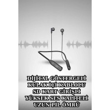 Hobilinka Kablolu Bluetooth Kulaklık ve Kadınlara Özel Bileklik Hediyeli Yeni Nesil Akıllı Saat 3 Kordonl