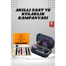 Hobilinka Yeni Nesil Akıllı Saat ve Bluetooth Kulaklık Kampanyası Dijital Göstergeli Powerbankli