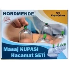 Hobilinka 12'li Hacamat Masaj Kupa Set