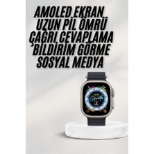 Hobilinka 2025 Yeni Model Akıllı Saat Android ve Ios Uyumlu Çağrı Cevaplama