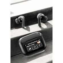 Hobilinka Kablosuz Bluetooth Kulaklık Ekranlı Uzun Şarj Süreli Anc Destekli