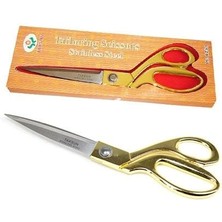 Hobilinka Profesyonel Terzi Makası - Altın Saplı Makas Büyük Boy