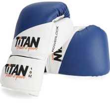 Feyza Design Mavi Beyaz Boks Eldiveni - Dayanıklı ve Konforlu Spor Ekipmanı