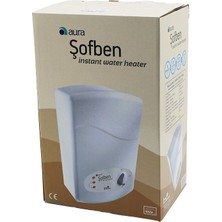 Hobilinka Aura MODEL-105-A6 Elektrikli Banyo Şofben 7350W  Çift Termostatlı  3 Kademeli  Tüp Rezistans