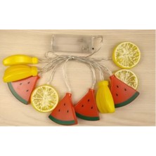 Hobilinka 2m 10 LED Karışık Meyveler Şekilli Işık