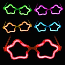 Hobilinka Yıldız Glow Partisi Gözlüğü 12 Adet