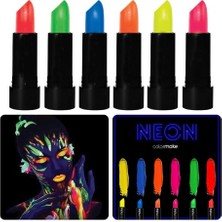 Hobilinka Glowpaint 6’lı Neon Boya – Uv Işıkta Parlayan Makyaj Seti