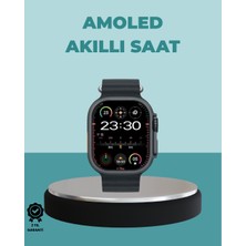 Hobilinka Amoled Akıllı Saat 49MM Bluetooth Arama Spor ve Sağlık