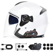 Moresun Buğz Y20 Max Kablosuz Motosiklet Kask Intercom