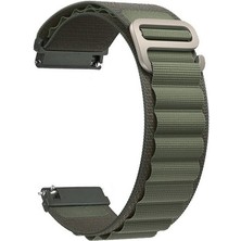 Gpack Amazfit Gtr 3 Pro Kordon Kayış Alpine Nylon Kumaş 22/alp Yeşil