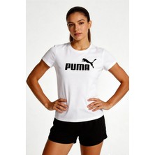 Puma Essentials No.1 Logo Kadın Spor Tişört