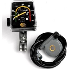 Feyza Design Knt Mekanik Bisiklet Kilometre Saati - Siyah