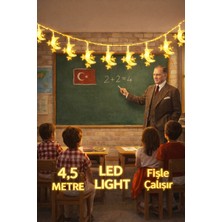 Okavango 4,5 Metre 3 Yıldız 1 Ay Led, 23 Nisan Süsleri 23 Nisan Okul Anaokulu Süslemeleri