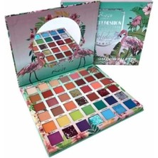 Moresun Buğz Göz Alıcı Kaliteli Pigmantasyoniu Aynalı 42Lİ Flmingoo Far Seti ( Buğz )