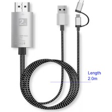 Hobilinka ZR855 P8 2 In 1 Hdtv Kablo