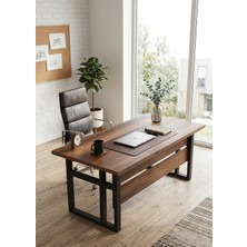 Robin Home Vivaldi A Ofis Çalışma Masası Metal Ayaklı Barok