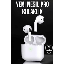 Hobilinka Beyaz Yeni Nesil Pro Bluetooth Kulaklık Yüksek Ses Kaliteli Anc Özelliği